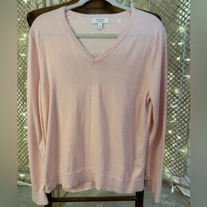 ✨ Banana Republic Forever Sweater – Women’s Large – Soft Blush Pink ✨
